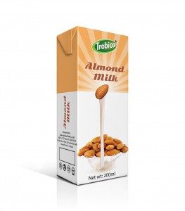 almond milk 200ml in tetra pack
